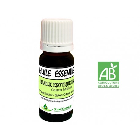 Basilic Exotique Extra 10ml AB - Ocimum Basilicum