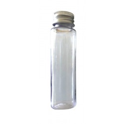 5 Flacon cristal transparent 30 ml bague 20 + capsule