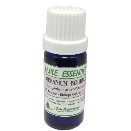 Géranium Bourbon 10ml AB - Pelargonium graveolens roseum